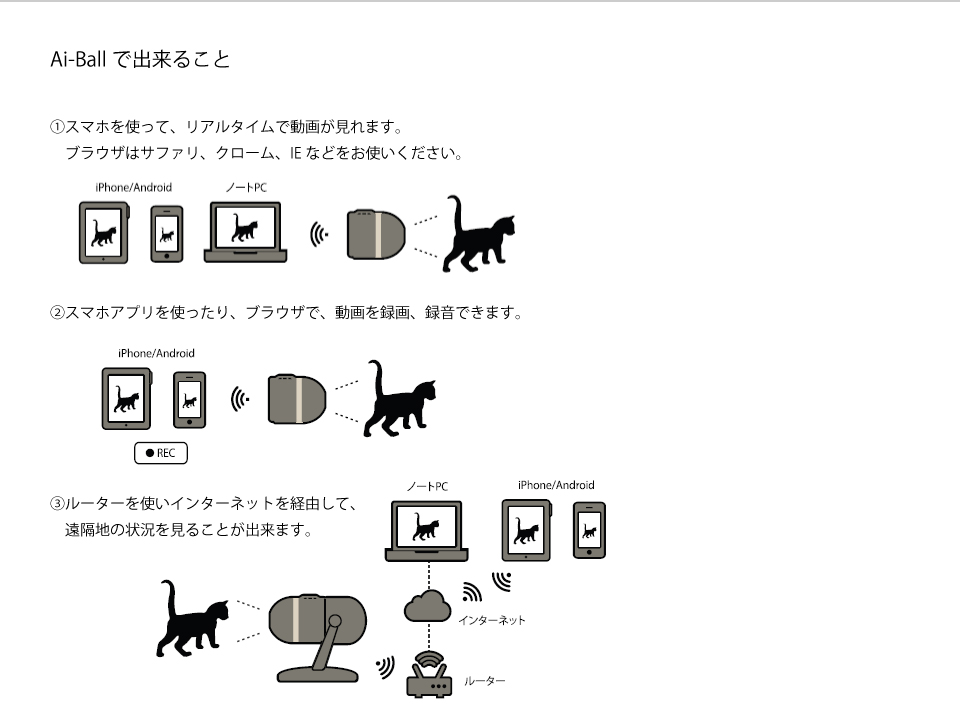 Aiball アイボール Wi Fi内臓超小型ccdカメラ 売れております 業務用ビデオカメラ Sony ソニー